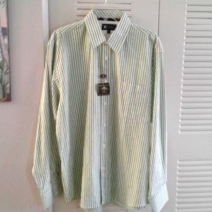 NWT Armani  Collezion Mens Button Down Shirt